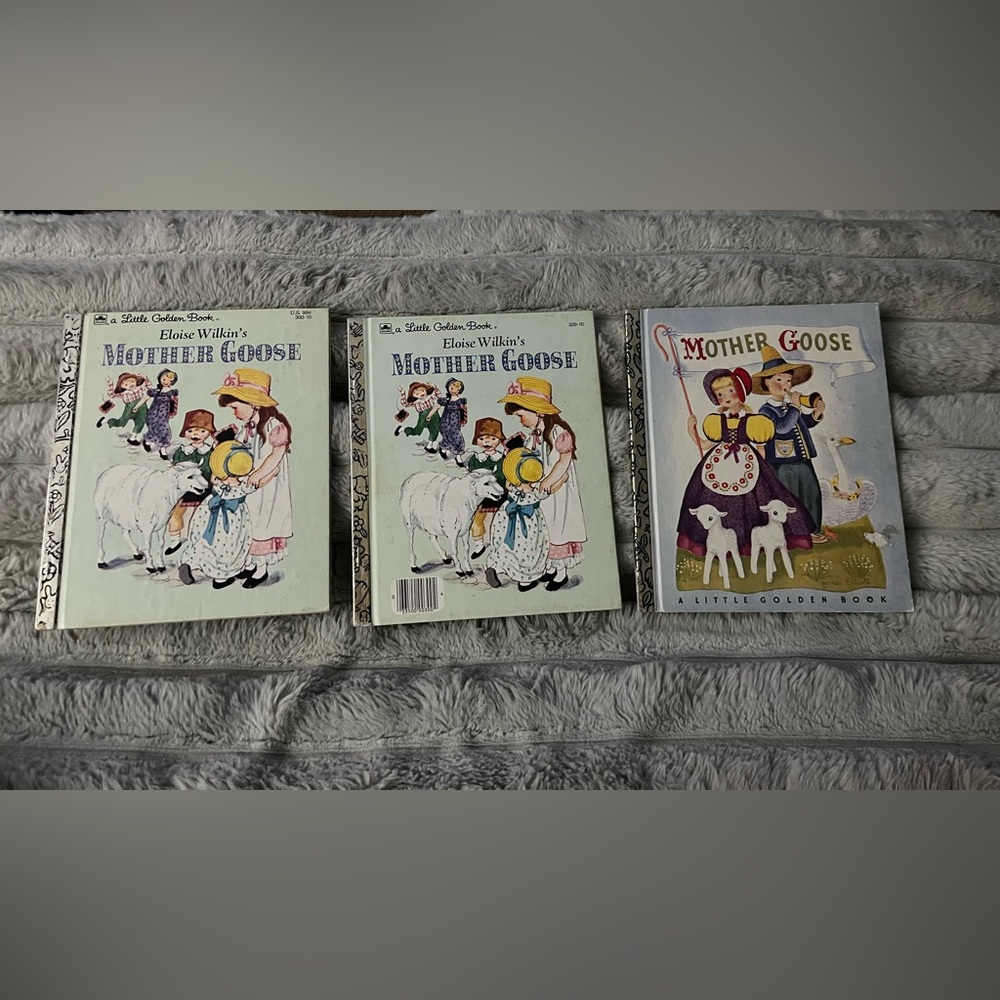 💙 Mother Goose A Little Golden Books